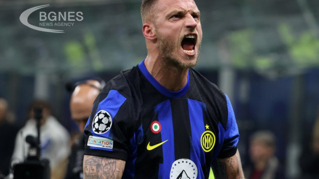 Marko Arnautovic gave Inter Milan the lead with the only goal in their Champions League round of 16 clash with Atletico Madrid, netting a hard-fought 1-0 win at home